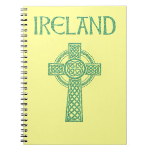 Ireland Celtic Cross Notebook