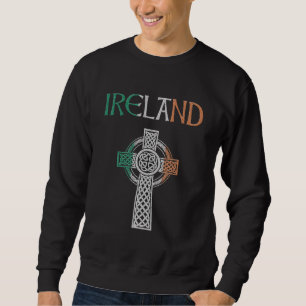 Ireland Celtic Cross Sweatshirt