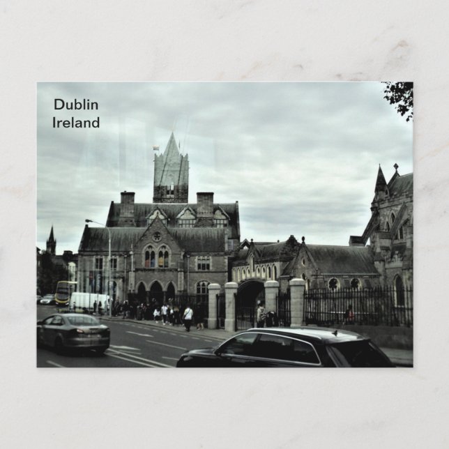 Ireland, Christchurch Cathedral, Dublin City Postcard (Front)