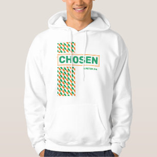IRELAND Christian Custom CHOSEN St Patrick's Day Hoodie