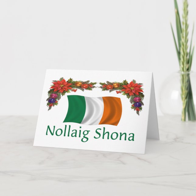 Ireland Christmas Holiday Card (Front)