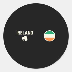 Ireland  classic round sticker