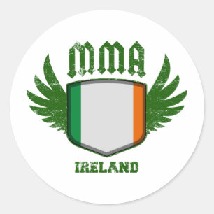 Ireland Classic Round Sticker