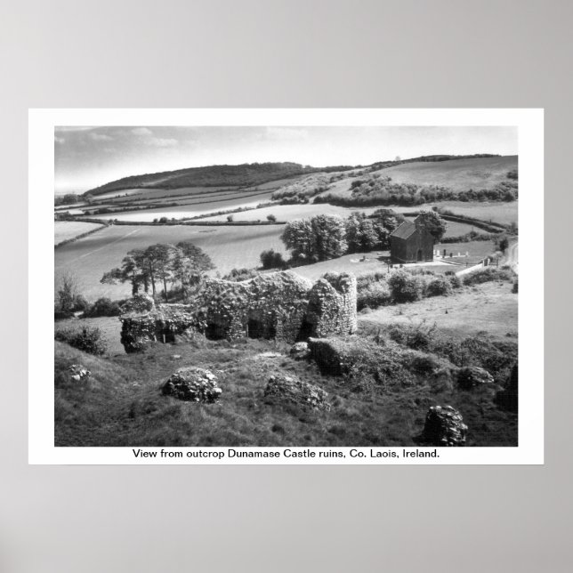 Ireland - Co. Laois, Dunamase Castle Poster (Front)