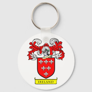 IRELAND Coat of Arms Key Ring