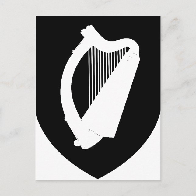 Ireland Coat of arms  Postcard (Front)