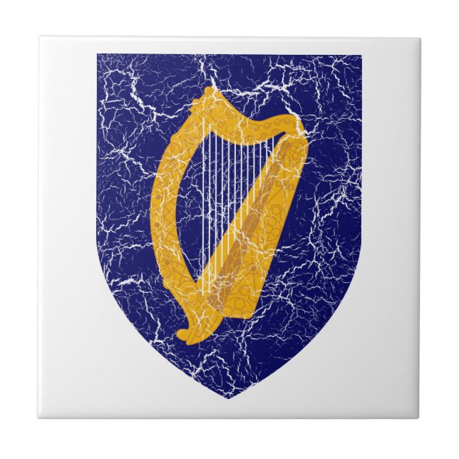 Ireland Coat Of Arms Tile (Front)