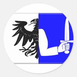 Ireland-Connacht Classic Round Sticker
