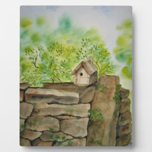 Ireland, County Cavan, Lakeview Gardens Plaque