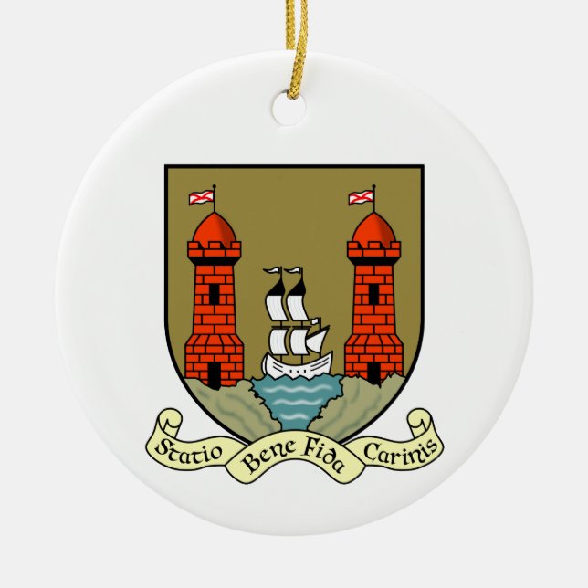 Ireland County Cork Christmas Ornament (Front)