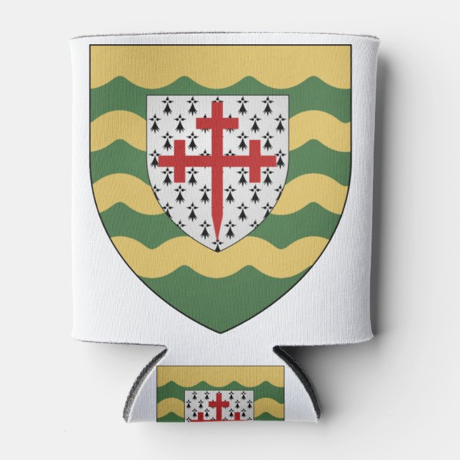 Ireland County Donegal Can Cooler (Front)