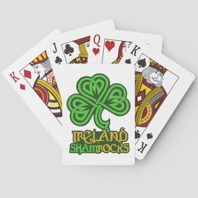 Ireland custom playing cards (Back)