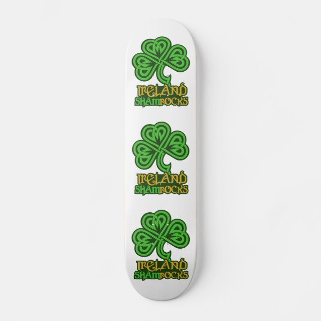 Ireland custom skateboard (Front)