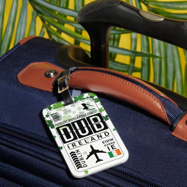 Ireland Dublin Luggage Tag (Front Insitu 1)