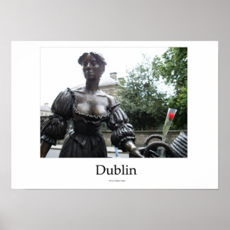 Ireland (Dublin) - Molly Malone Statue Poster