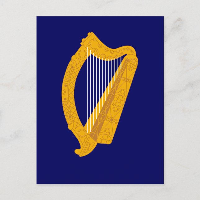 ireland emblem postcard (Front)