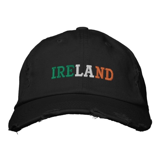 Ireland Embroidered Hat (Front)