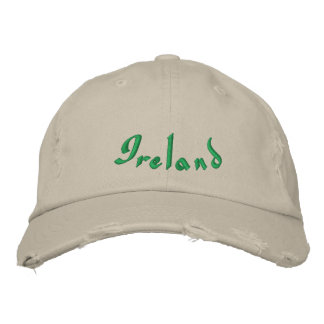 Ireland Embroidered Hat