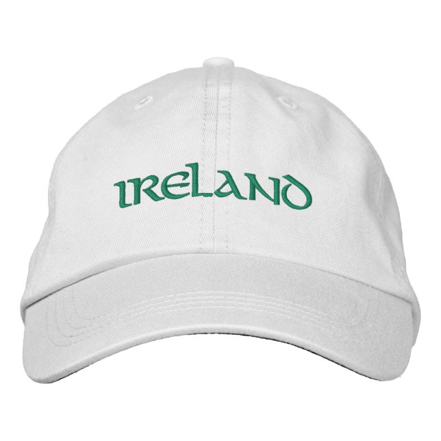 Ireland Embroidered Hat (Front)