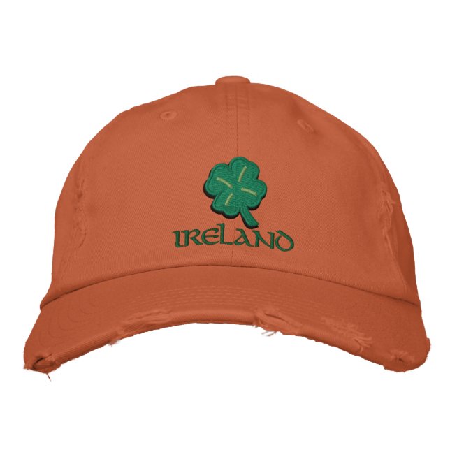 Ireland Embroidered Hat (Front)
