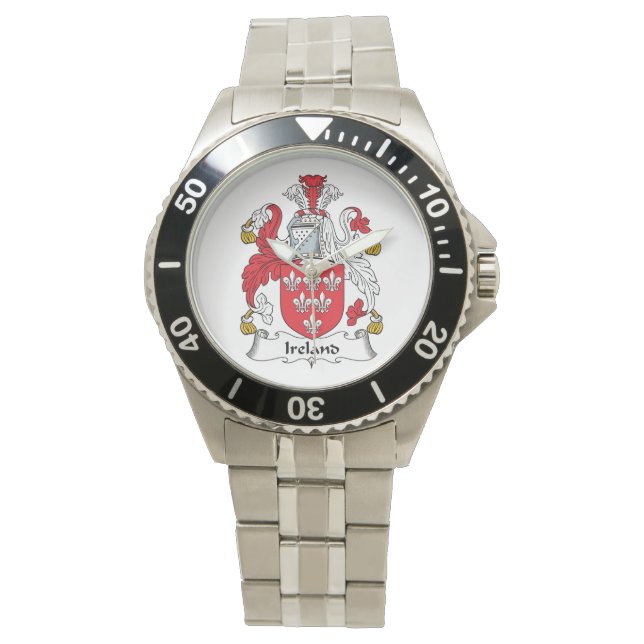 Ireland Family Crest Watch (Front)