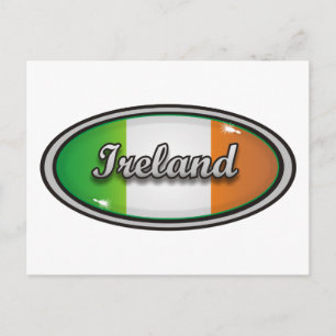 Ireland flag 1 postcard