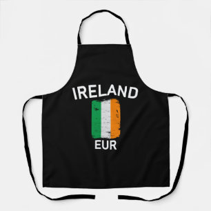 Ireland flag apron