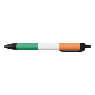 Ireland Flag Black Ink Pen