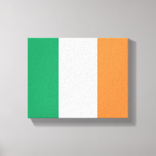 Ireland Flag Canvas Print