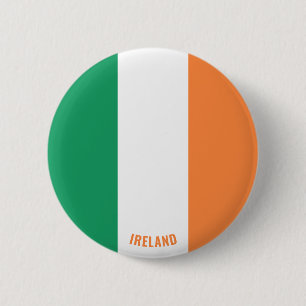Ireland Flag Charming Patriotic 6 Cm Round Badge