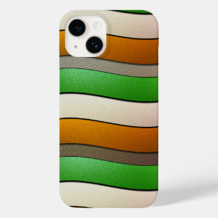 Ireland Flag Colours-Chrome by Shirley Taylor Case-Mate iPhone 14 Case