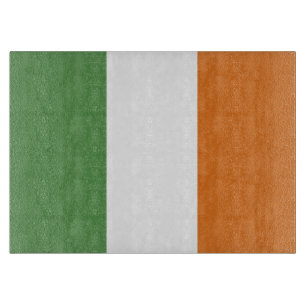 Ireland flag cutting board