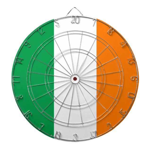 Ireland Flag Dartboard (Front)