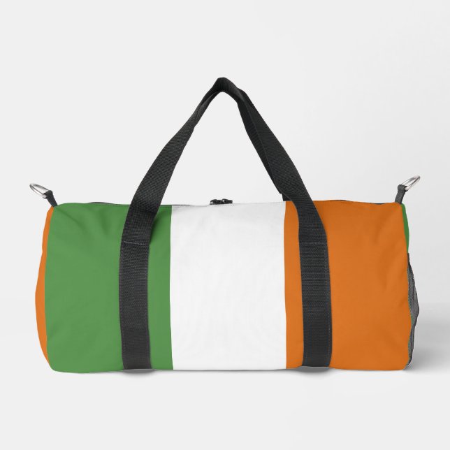 Ireland flag duffle bag (Front)