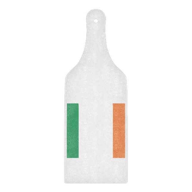 Ireland Flag Emblem Cutting Board (Front)