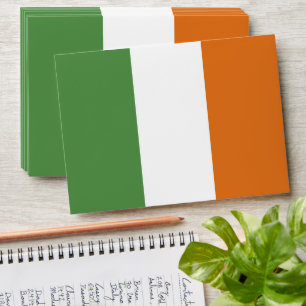 Ireland flag envelope