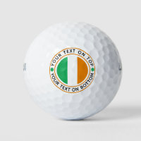 Ireland Flag Funny Irish Custom Text