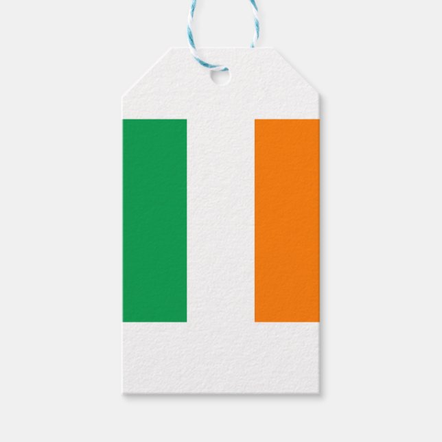 ireland-Flag Gift Tags (Front)