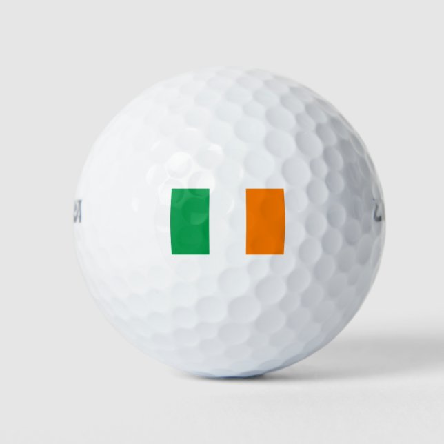 Ireland Flag Golf Balls (Front)