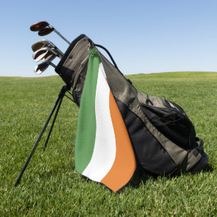 Ireland flag golf towel