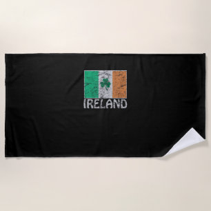 Ireland Flag Ireland Flag Irish Flags for Men and Beach Towel