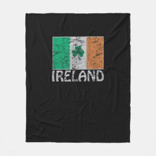 Ireland Flag Ireland Flag Irish Flags for Men and Fleece Blanket