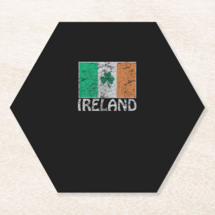 Ireland Flag Ireland Flag Irish Flags for Men and Paper Coaster