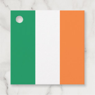 Ireland Flag: Irish Banner, Free UK Favour Tags