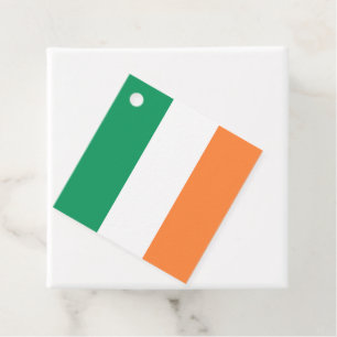 Ireland Flag: Irish Banner, Free UK Favour Tags
