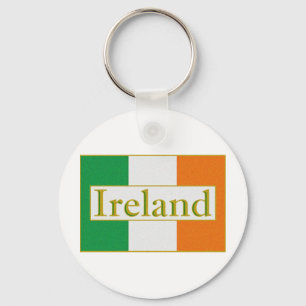 Ireland Flag Key Ring