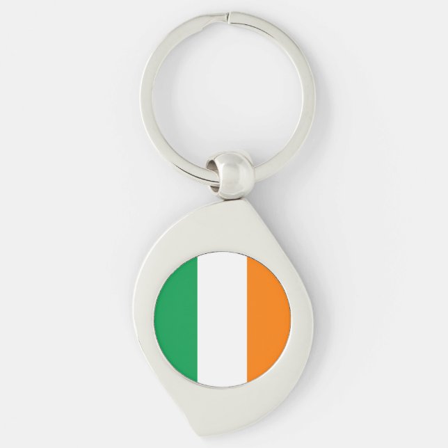 Ireland Flag Key Ring (Front)