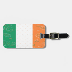 Ireland Flag Luggage Tag