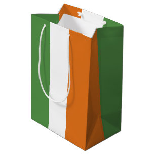 Ireland flag medium gift bag