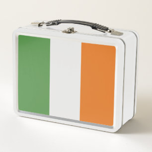 Ireland flag metal lunch box